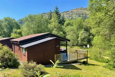Image de Ash Lodge, près de Dunoon. Pet budget hébergement pour 2 personnes
