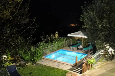 Image de Casa '2 ulivi', lumineux et spacieux, vue sur la mer, solarium, piscine privée