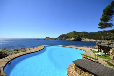 Location d'appartement avec piscine à Cap Sa Sal, Begur, Sa Tuna
