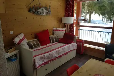 Image de Les Arcs 1800 - Belles Challes -Appartement Skis aux pieds 5p