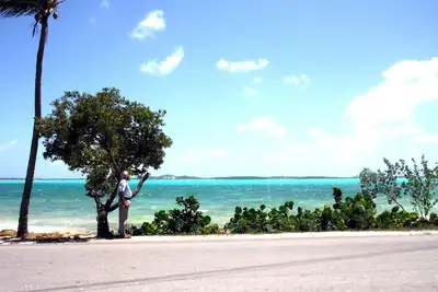 Image de Paradis aux Bahamas avec vue sur l'océan
