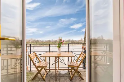 Image de Vue sur la rivière, Penthouse, Zone 2, Hammersmith, Londres, 2 chambres à coucher 2 salles de bain