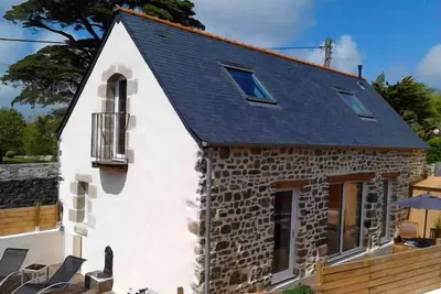 Image de Crozon plage, maison de grand confort avec sauna Wifi 4* Clé-vacances
