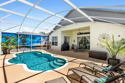 Luxueux Executive Pool Home dans la communauté de golf Highland Reserve près de Disney