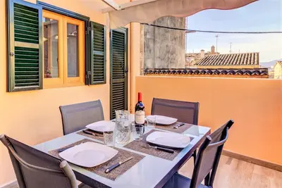 Image de Ca Sa Pollensina for six people with Bbq