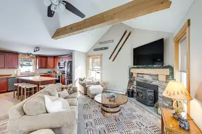 Image de Maison familiale à White Mountain avec accès au lac