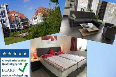 Image de Lit sommier à ressorts | W-Lan | Cheminée | Sauna | Whirlpool | Chaise de plage | Safe | balcon