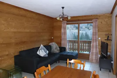 Image de Appartement 3 pièces avec mezzanine et balcon sud, proche lac et navette Courchevel