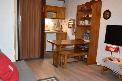 Image de Studio pratique pour 4 personnes avec terrasse à Pralognan-la-Vanoise