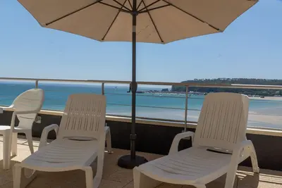 Image de Appartement vue mer, grande terrasse, piscine chauffée