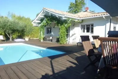 Image de Maison avec piscine chauffée proche océan, Lège-Cap-Ferret