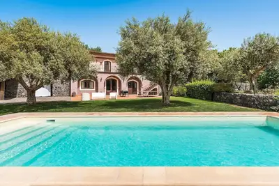 Image de Villa Pisacco, dans la Sicile orientale, avec piscine, 6 chambres, peut accueillir 12 personnes