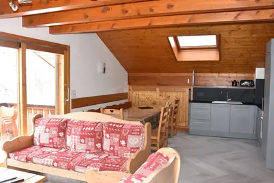 Image de Duplex chaleureux avec garage, proche centre, domaine La Plagne-Paradiski