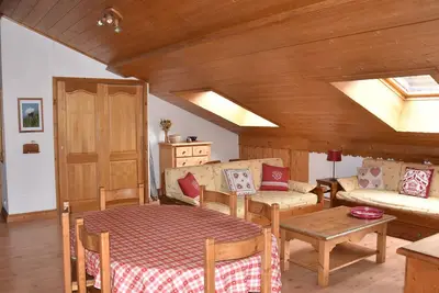 Image de Grand duplex avec balcon Sud proche pistes Ă Pralognan.