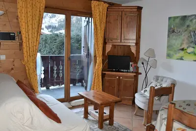 Image de Charmant 3 pièces en rez-de-jardin, proche pistes, idéal familles