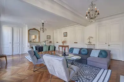 Image de New Centre Historic Marais Montorgueil- Terrass Chic suite familiale 3 bedrooms