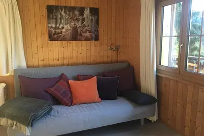 Image de Extérieur : Localisation unique dans le village au pied du funiculaire donnant accès direct aux pist