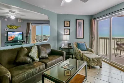 Image de Couchers de soleil spectaculaires de votre plage privée Gulf Front Balcony Beach 405