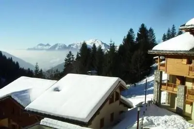 Image de Appartement avec piscine en montagne proximité des pistes Crest Voland Cohennoz