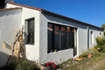 Image de Noirmoutier le vieil, grande maison plein sud sans vis Ă vis