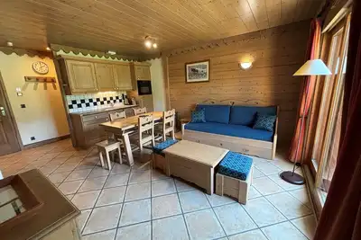 Image de Appartement avec piscine, spa, parking, Wi-Fi Ă Saint-Martin-de-Belleville