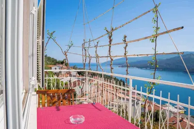 Image de Appartement de vacances avec balcon et vue mer