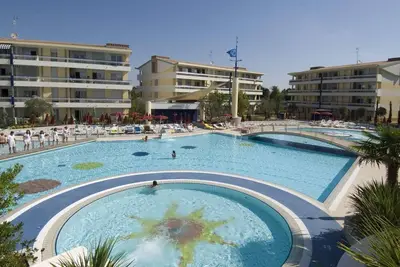 Appartement d´hôtel avec climatisation et balcon
