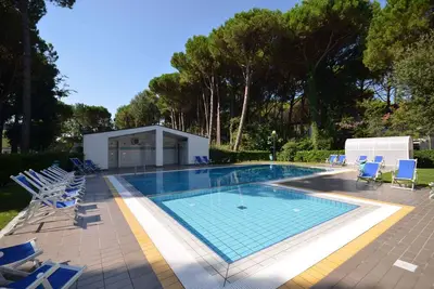 Appartement de vacances avec jardin privé et climatisation