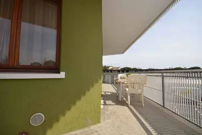 Appartement de vacances avec climatisation et balcon