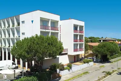 Appartement de vacances avec balcon et climatisation