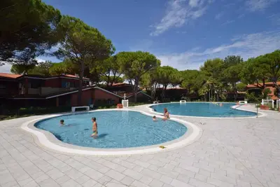 Appartement de vacances avec climatisation et balcon