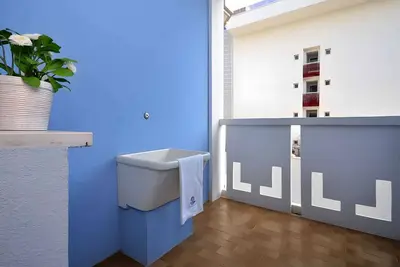 Appartement de vacances avec climatisation et balcon