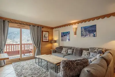 Image de Appartement 105m² avec Espace Bien-être, Piscine, Sauna, Hammam et Garage - Pied de Pistes