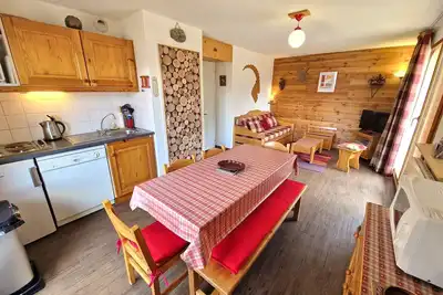 Image de Appartement 3 pièces pour 4\/6 pers à Valfréjus avec balcon