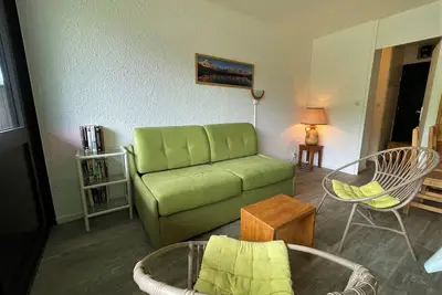 Image de Appartement pour 6 pers, 38m², balcon sud, au pied des pistes, Les Menuires Croisette
