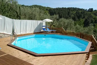 Image de Maison de vacances privée avec Wifi, climatisation, piscine privée, Tv, terrasse, près de Lucques