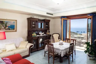 Image de Appartement Mer - cĂ´te de Sorrente, avec vue sur la mer, piscine, jardin, parking, Wi-Fi
