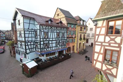 Image de Chambre chez l'habitant « Le Rouge-Gorge » au cœur de Riquewihr - 2 personnes