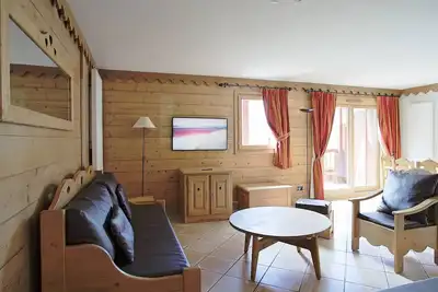 Image de Appart. 3* 5 Flocons Or avec Piscine & Spa, aux pieds des pistes