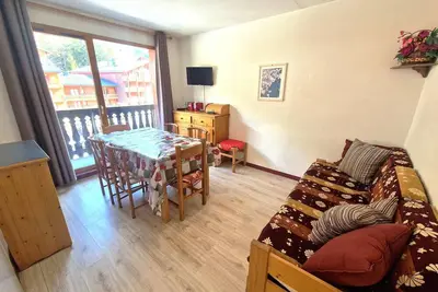 Image de Appartement cosy 4\/6 pers, balcon Est, centre-station, proche pistes et commerces