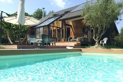 Image de Le Cabanon Breton - Ecogîte avec Piscine près de Saint-Malo, Mont-Saint-Michel