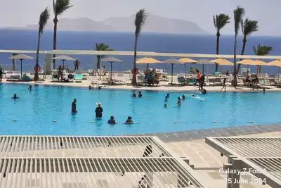 Image de Sharm El-Sheikh, Qesm Sharm Ash Sheikh, Gouvernorat du Sinaï Sud, Égypte, villa sur la mer