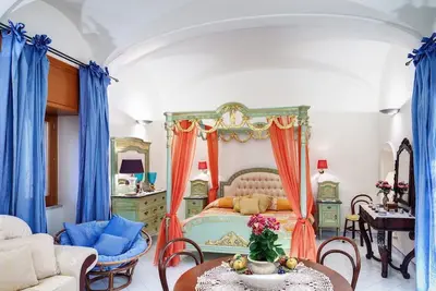 Image de Flower Apartment - côte de Sorrente, avec vue sur la mer, piscine, jardin, parking, WiFi