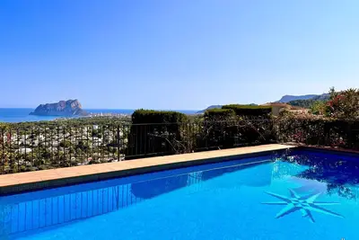 Aguila - Villa avec vue imprenable sur la mer à Benissa