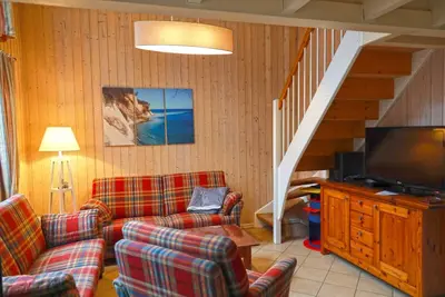 Image de Belle maison de plage avec sauna, bain à remous, cheminée, chauffage au sol