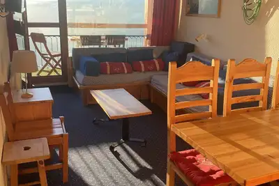 Image de Arcs 1800, Bel appart 6 pers, chambre séparée, idéalement situé, vue imprenable