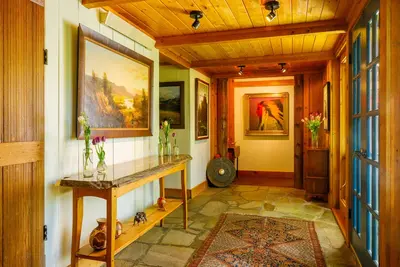 Image de Jackson Hole: Retraite privée sur Ranch historique, accès Fish Creek, 7 acres