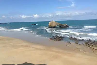 Image de Vue fantastique sur l'océan, au coeur de Biarritz.