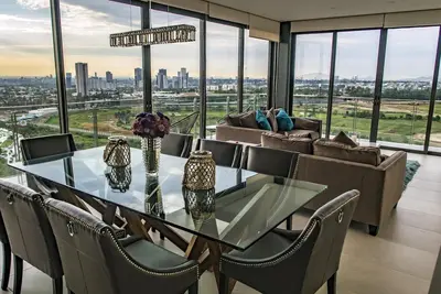 Location la plus luxueuse à Guadalajara - Ultra luxueux 3 chambres avec 3. 5 salles de bain