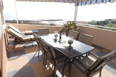 Image de Cala Merced 15 Directement sur la mer, plage au coin de la rue, endroit magnifique, 2 terrasses!